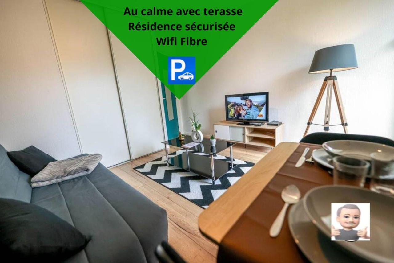 דירות פאו Le Petit Park-Studio-Terrasse- Piscine-Wifi Fibre מראה חיצוני תמונה