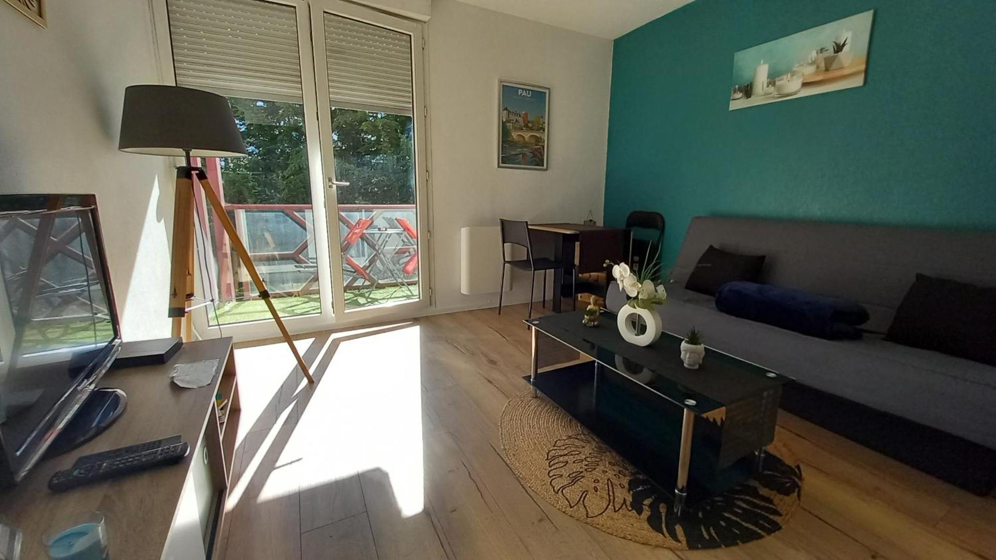 דירות פאו Le Petit Park-Studio-Terrasse- Piscine-Wifi Fibre מראה חיצוני תמונה